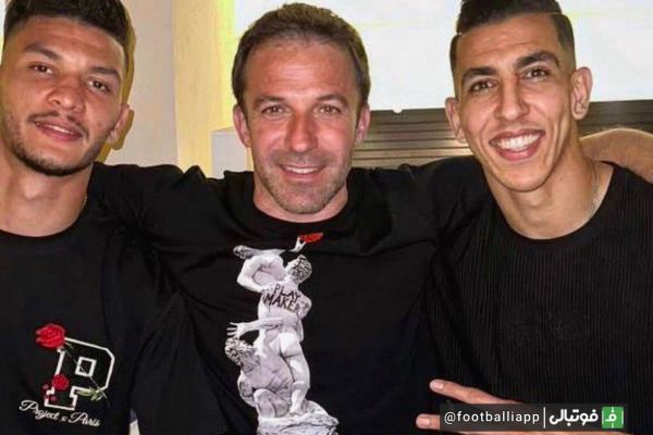  طرفداری الکس دلپیرو از تیم مراکش در نیمه نهایی جام جهانی  عکس