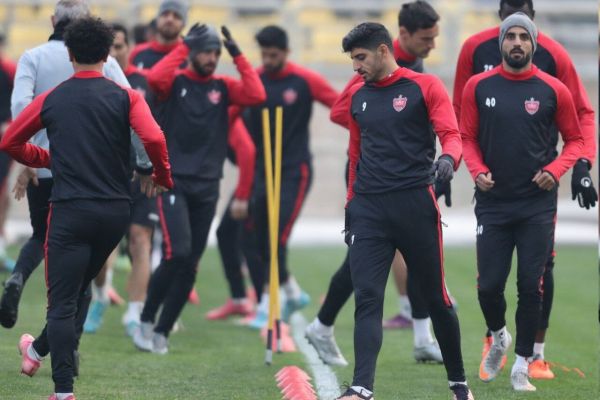 تمرین امروز پرسپولیس با یک غایب برگزار شد