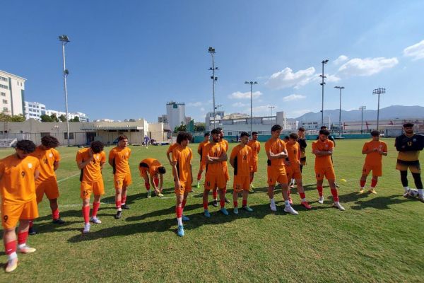  تمرین سنگين تیم ملی جوانان قبل از بازگشت به‌ ایران  تصاویر