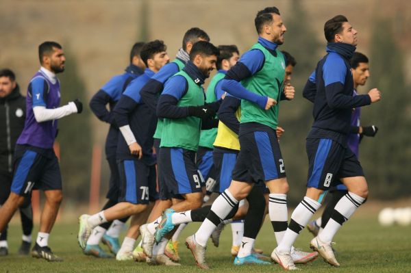  گزارش تصویری تمرین استقلال 24 آذر  بخش اول