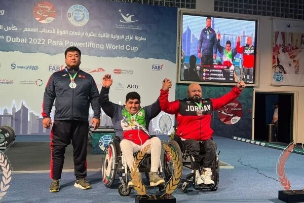  مسابقات جام جهانی پاراوزنه‌برداری؛ غریب شاهی با شکستن رکورد جهان به مدال طلا رسید