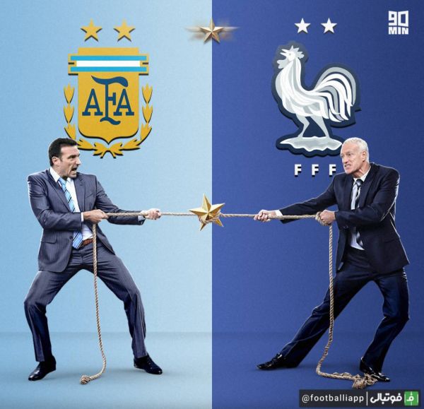  طرح جالب از فینال امشب جام جهانی۲۰۲۲  دشام - اسکالونی، کدام‌یک ستاره سوم را به پیراهن تیم کشورش می‌دوزد