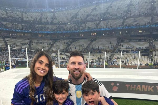 پست اینستاگرامی همسر مسی پس از قهرمانی آرژانتین در جام جهانی