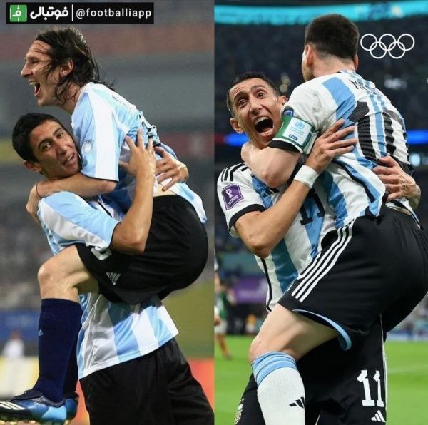  مسی و دی ماریا، دو یار دیرینه از قهرمانی با تیم المپیک آرژانتین در المپیک ۲۰۰۸ پکن تا قهرمانی با تیم بزرگسالان آرژانتین در جام جهانی ۲۰۲۲ قطر