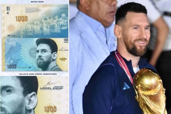 تصویر مسی روی اسکناسهای آرژانتینی میرود