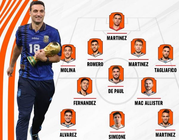 تیم ملی آرژانتین بدون مسی چه ترکیبی خواهد داشت عکس