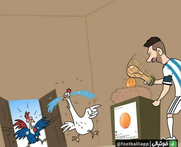  لیونل مسی هم خروسها را در فینال جام جهانی شکست داد و در صفحه اینستاگرامش از رکورد لایک پست عکس تخم مرغ گذشت