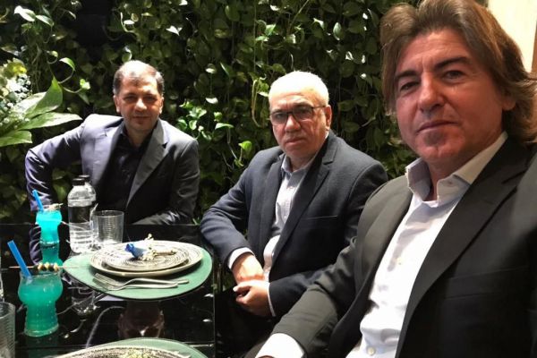 مهمانی فتحاللهزاده با خارجیهای استقلال در آستانه سال نو میلادی