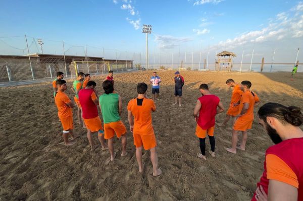 گزارش تصویری از تمرین امروز تیم ملی فوتبال ساحلی