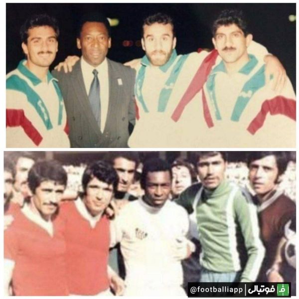  تصاویری از پله، اسطوره فوتبال برزیل زمانی که به ایران سفر کرده بود