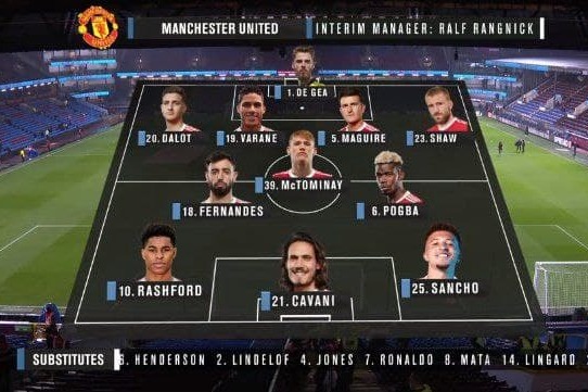  ترکیب منچستریونایتد و برنلی؛ رونالدو روی نیمکت