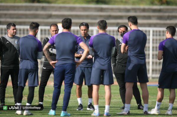 گزارش تصویری تمرین تیم استقلال سوم فروردین ۱۴۰۱