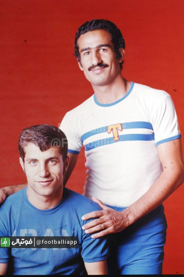  نوستالژی  زنده یاد غلامحسین مظلومی و علی پروین اسطوره های بزرگ تاج و پرسپولیس