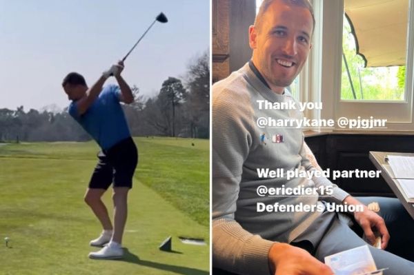  عکس؛ گلف بازی کردن اسطوره چلسی با دو تاتنهامی