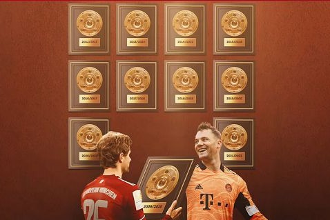 گزارشروز؛ معرفی نفراتی از بایرنمونیخ با بیشترین قهرمانی در بوندسلیگا