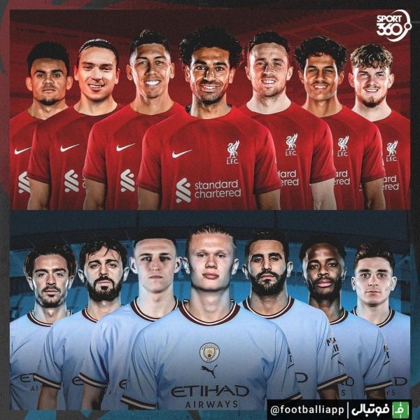  خط حمله دو تیم منچسترسیتی و لیورپول در فصل آینده