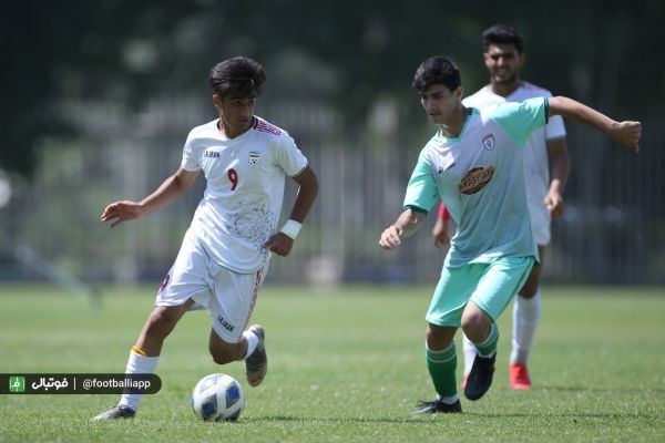 گزارش تصویری تیم ملی نوجوانان ایران 3 - جوانان پارسیان 2