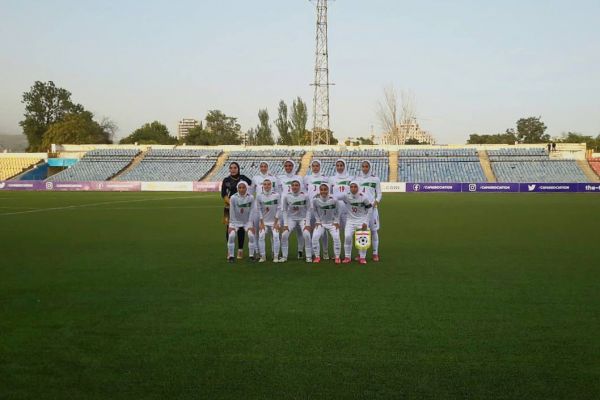  پیروزی تیم فوتبال بانوان ایران در اولین گام