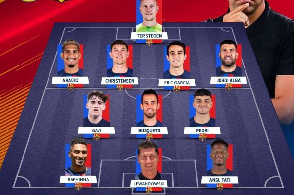 ترکیب رئال مادرید و بارسلونا؛ لواندوفسکی کنار رافینیا هازارد به جای بنزما