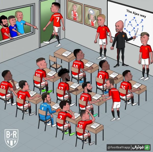  نقشه تن هاگ در آژاکس، در منچستریونایتد جواب نداد