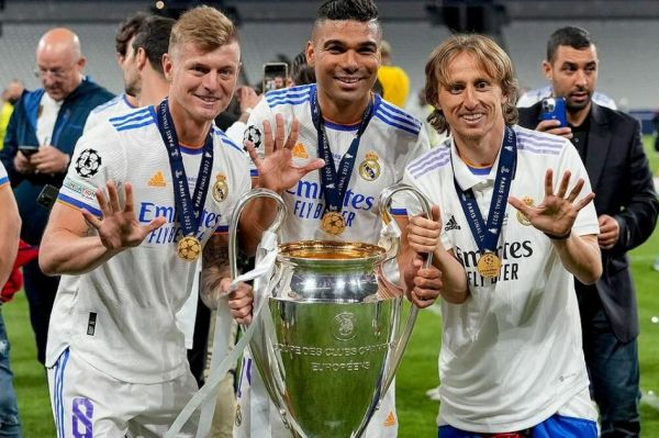  خداحافظی احساسی مودریچ و کروس با کاسمیرو