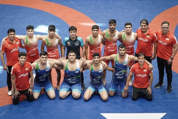 کشتی فرنگی جوانان قهرمانی جهان قهرمانی مقتدرانه و زودهنگام شاگردان حمید باوفا در صوفیه