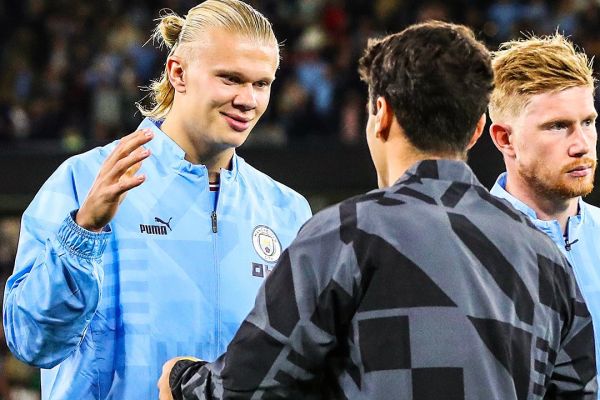  عکس؛ تجدید دیدار هالند با رفیق قدیمی