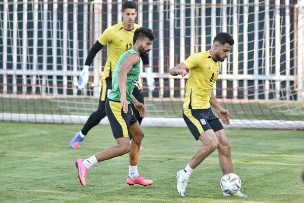  گزارش تصویری  آخرین تمرین تیم ملی ایران در مرکز ملی فوتبال