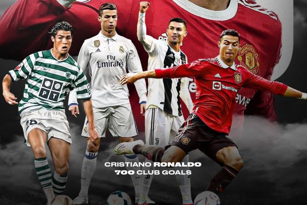  پیام رونالدو پس از رسیدن به 700 گل باشگاهی