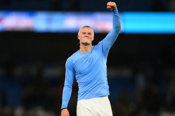 واکنش جالب هالند پس از زدن گل پیروزی مقابل فولام یکی از پراسترسترین لحظات زندگیم