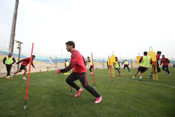  گزارش تمرین پرسپولیس  تمرین اختصاصی سرلک