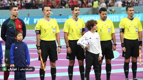  پایان کار فغانی در جام جهانی  دست اروگوئه ای تیم داوری ایرانی را حذف کرد