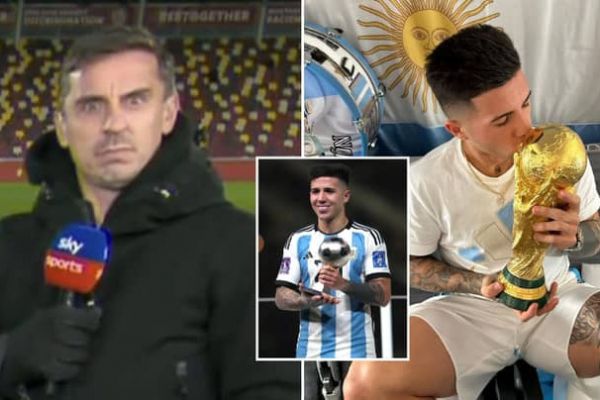  واکنش نویل به قیمت نجومی بهترین بازیکن جوان جام جهانی