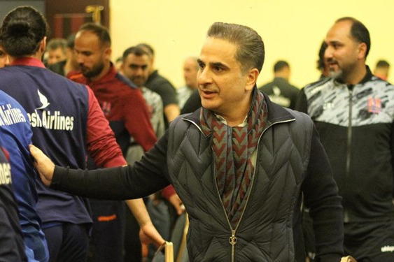 مالک نساجی به اردوی تیم رفت اگر اشتباهات داوری نبود، امتیازهای بیشتری داشتیم