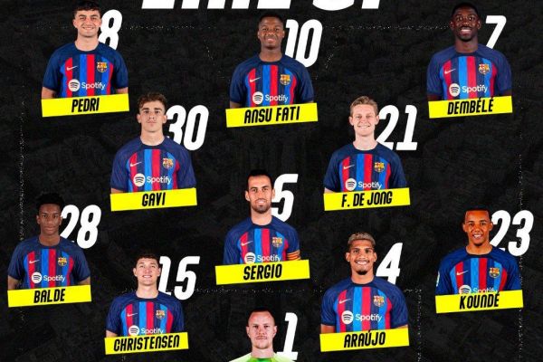  ترکیب بارسلونا و اتلتیکو مادرید؛ ژاوی چه کسی را به جای لواندوفسکی گذاشت