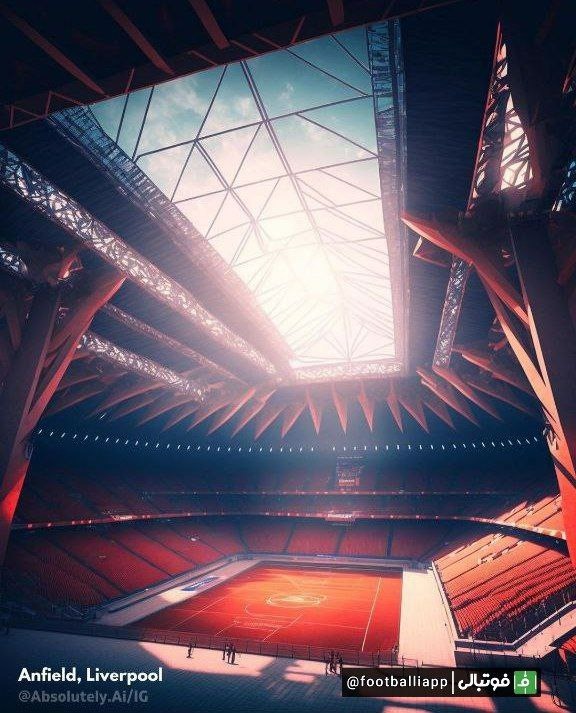  طرح  تصاویر سینماتیک شده از 6 ورزشگاه معتبر فوتبال اروپا