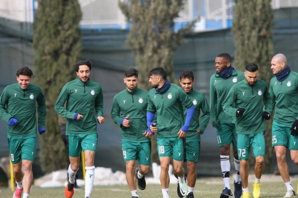 تصاویر شاد دو استقلالی در تمرینات ریکاوری