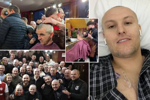 عکس؛ موهای تراشیده بازیکنان تیم انگلیسی به احترام بازیکن بیمار