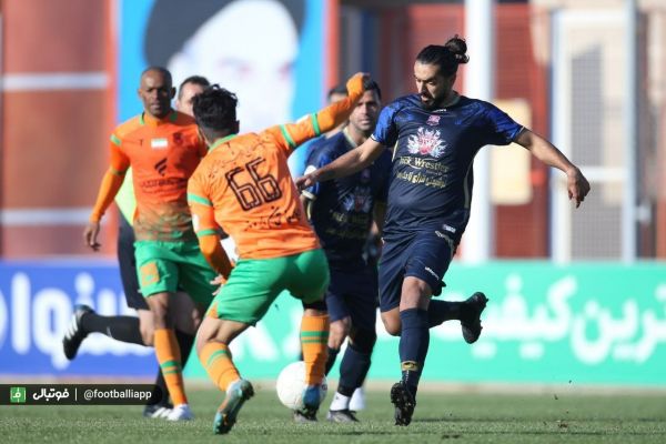 مس رفسنجان یک - نساجی یک مس سه دقیقه کم آورد نساجی لیگ متفاوت از نساجی حذفی