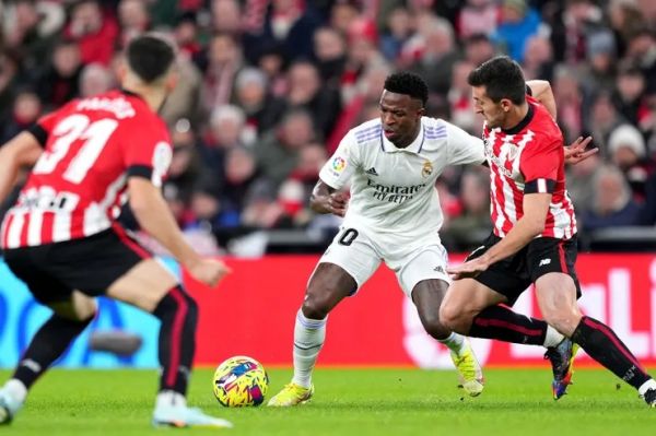  عصبانیت آنچلوتی از رفتار بازیکنان بیلبائو با وینیسیوس