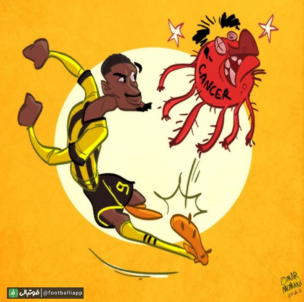  کاریکاتور   هالر سرطان را شکست داد