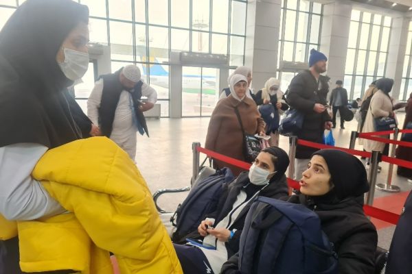 کاروان تیم ملی فوتسال بانوان وارد تاشکند شد