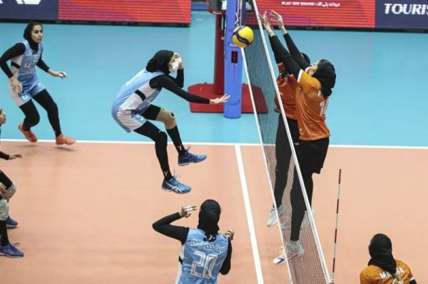  دور رفت مرحله نیمه نهایی لیگ برتر زنان  سایپا و پیکان برندگان جدال نخست