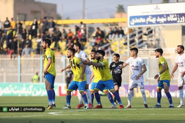  گزارش تصویری  دیدار تیمهای نفت مسجدسلیمان و هوادار