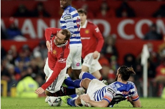  حمله تن هاگ به مهاجم ردینگ بابت مصدوم کردن اریکسن