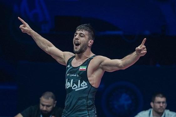  ضرب اولین مدال طلای زاگرب به نام اطری با ضربه فنی حریف مغول