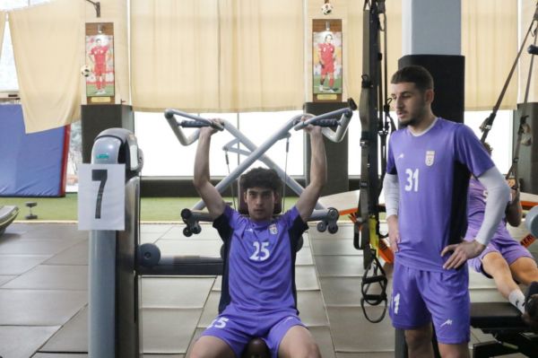  تمرینات ویژه جوانان در سالن وزنه مرکز ملی فوتبال