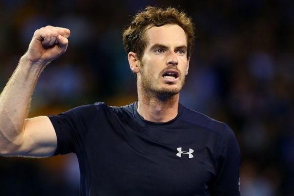 حضور اندی ماری درمسابقات تنیس امارات