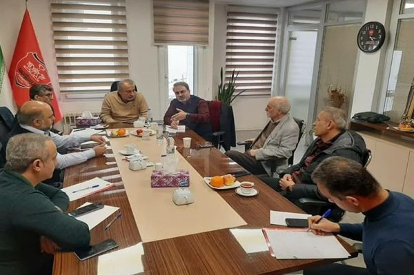برگزاری نشست هیئت مدیره باشگاه پرسپولیس با حضور گلمحمدی