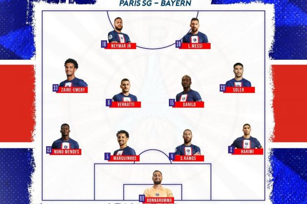  ترکیب پاریسن ژرمن و بایرن مونیخ؛ مسی و نیمار در خط حمله